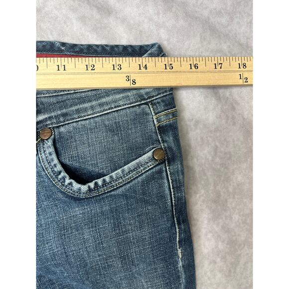 Sergeant Pepper Made in USA Bootcut Jeans Y2K Stars Indie Sleaze sz 29 Low Rise - Picture 7 of 10